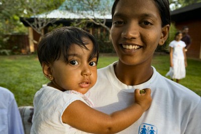 Child from Piliyandala, Sri Lanka