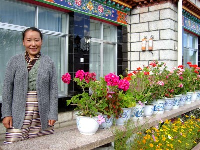 Mother, CV Lhasa, Tibet, China