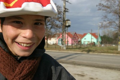 Child from Hemeiusi, Romania