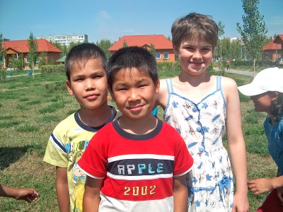 Children from Astana Kazakhstan