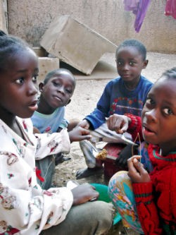 Group of Children from Dakar, Senegal