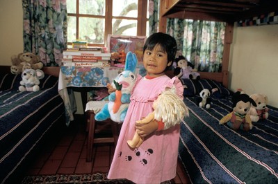 Child from Tiquipaya in Bolivia