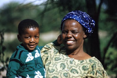 Mother and child from Bulawayo