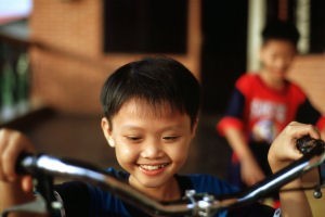 Child from Ben Tre, Vietnam