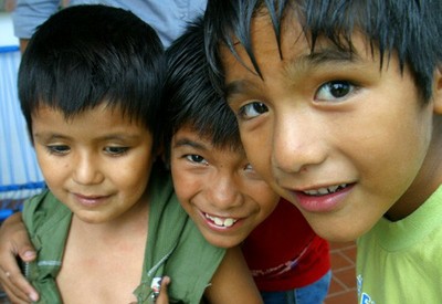 Children from Santa Cruz, Bolivia