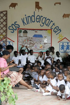 Children at Mombasa Kenya
