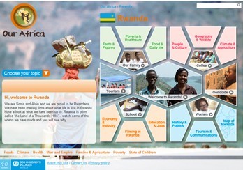 Rwanda Our Africa main page