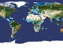 World map of SOS villages