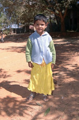 Child from Bangalore in India