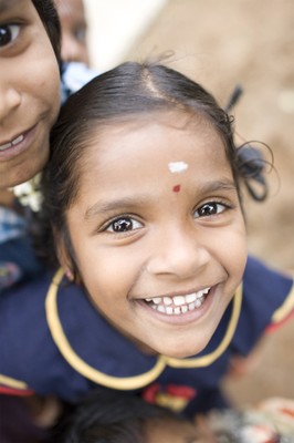 Girl from SOS CV Pondicherry, India 