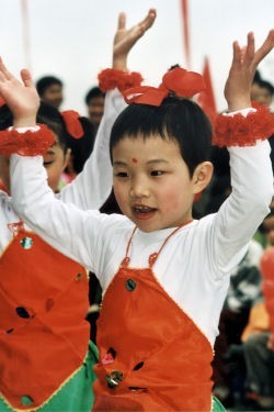 Child from Putian, China