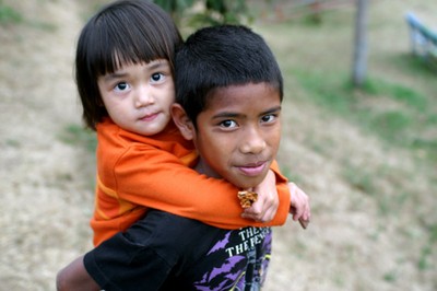 Children from Lembang, Indonesia