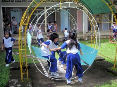 Children at Lipa, Philippines