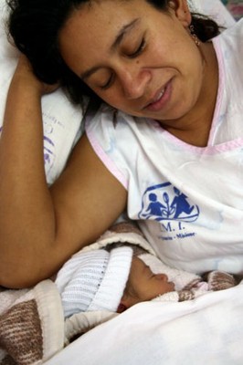 Mother and child from Panambi, Paraguay