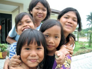 Children from Flores, Indonesia