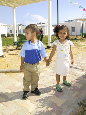 Children from Mahres, Tunisia