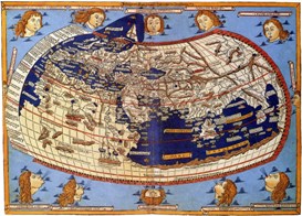 The World according to Ptolemy, ~150 AD.