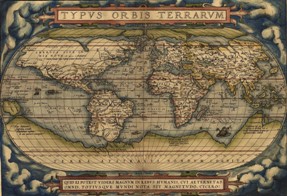 Ortelius's map.