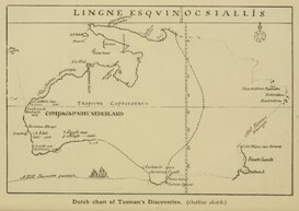 Voyages of Tasman.