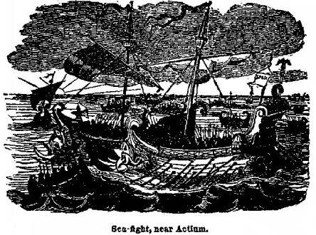 Sea-fight, near Actium.