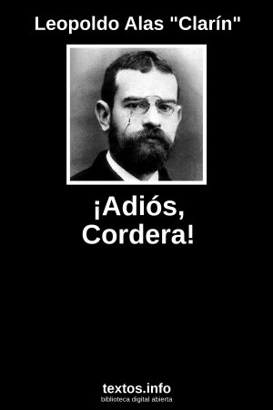 ¡Adiós, Cordera!, de Leopoldo Alas 