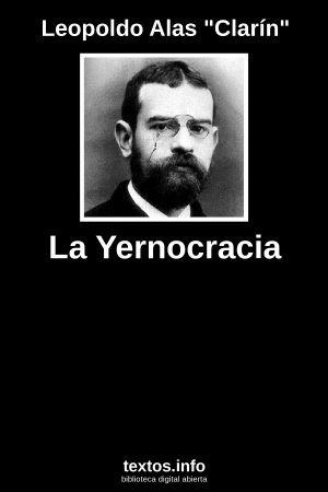 La Yernocracia, de Leopoldo Alas 