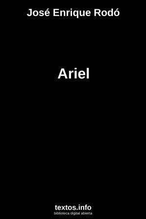 Ariel, de José Enrique Rodó