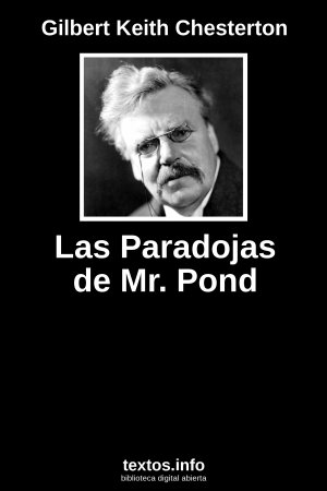 Las Paradojas de Mr. Pond, de Gilbert Keith Chesterton