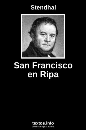 San Francisco en Ripa, de Stendhal