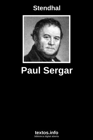 Paul Sergar, de Stendhal