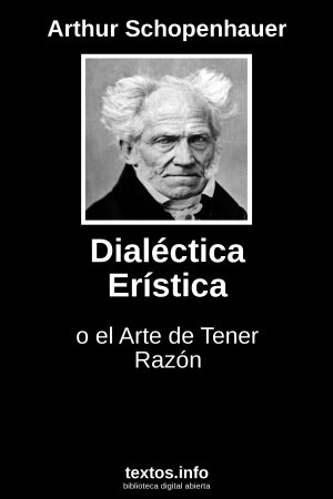 Dialéctica Erística, de Arthur Schopenhauer