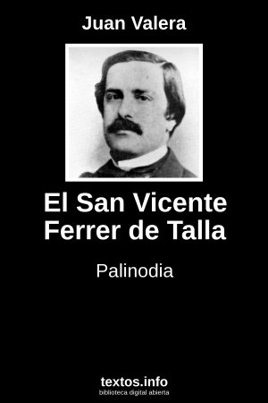 El San Vicente Ferrer de Talla, de Juan Valera