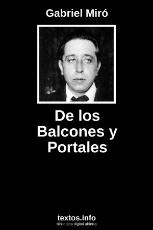 De los Balcones y Portales, de Gabriel Miró