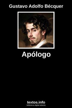 Apólogo, de Gustavo Adolfo Bécquer