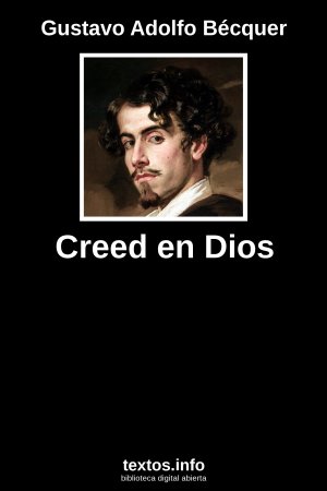 Creed en Dios, de Gustavo Adolfo Bécquer