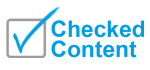 Checked content logo