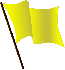 File:Yellow flag waving.svg