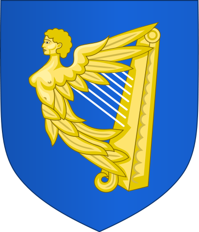 File:Arms of Ireland (Historical).svg