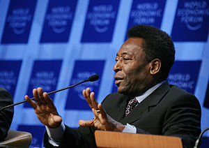 Pele - World Economic Forum Annual Meeting Davos 2006.jpg