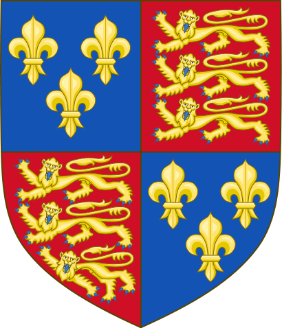 File:Royal Arms of England (1399-1603).svg
