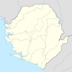 Freetown is located in Sierra Leone
