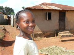 Girl from Family Strengthening Programme in Guinea
