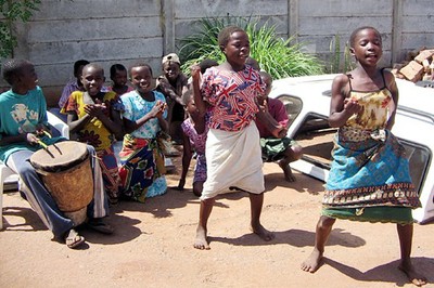 Children from Bindura, Zimbabawe