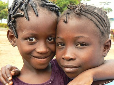 Children from N’Zérékoré, Guinea