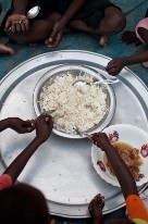 Children eating food - Our Africa