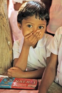 Girl from Monaragala, beneficiary of Family Strengthening Programmes - Tsunami Sri Lanka