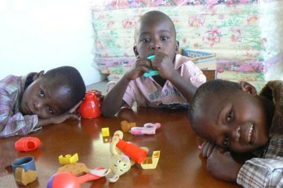 Children at Inhambane, Mozambique