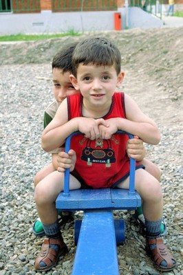 Children from Kutaisi, Georgia