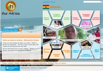 Ghana Our Africa main page