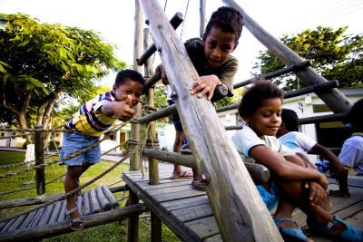 Children at Esmeraldas, Ecuador